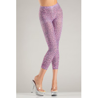 Bewicked Pink Leopard Pantyhose - PK / OS