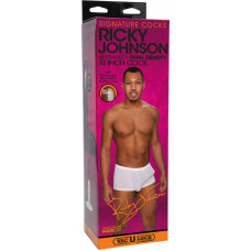 Doc Johnson Рики Джонсон - Реалистичный дилдо ULTRASKYN - 10 / 25 см