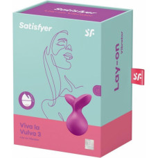 Satisfyer Viva la Vulva 3 - Lay-On Vibrator - Violet