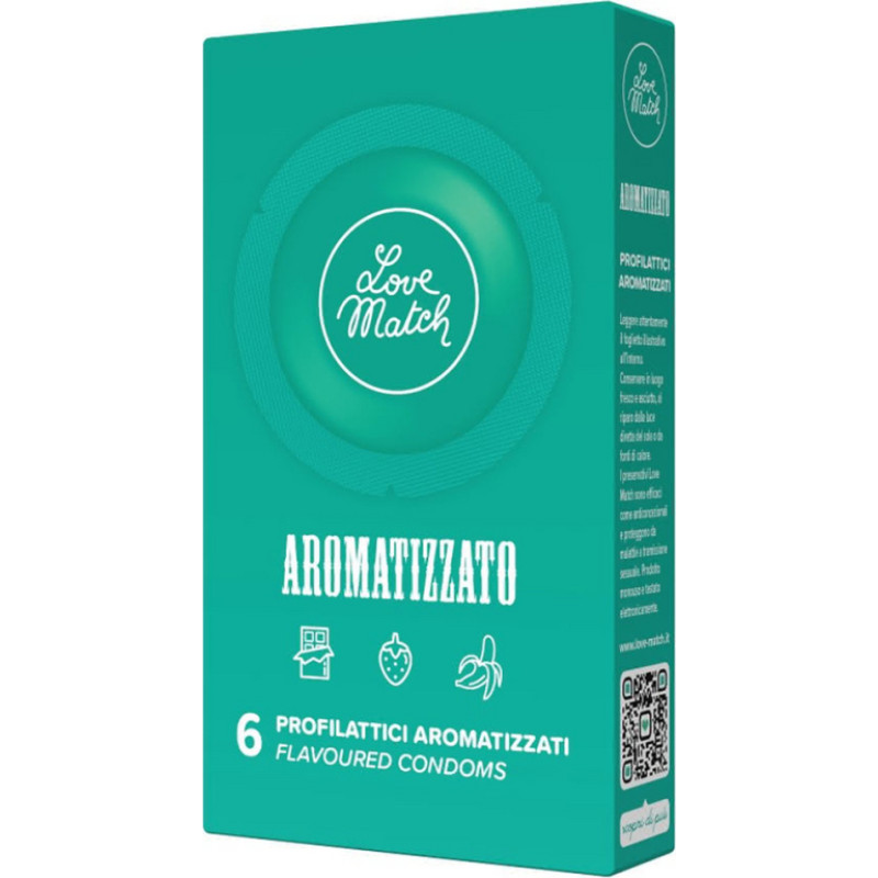 Love Match Prezerwatywy-Love Match Arromatizato  - 6 pcs pack