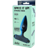 Lola Games Spice It Up Anal Plug with Rechargeable Bullet Spice it Up Glory 2.0