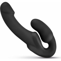 No-Parts - Morgan Strapless Strap-On Dildo - 22 cm - Black