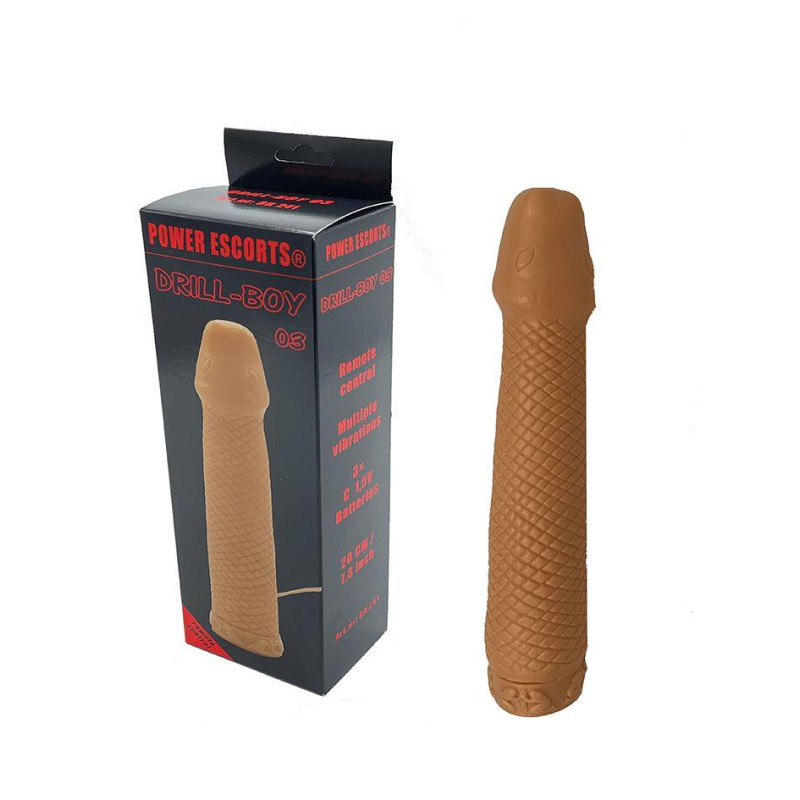 Power Escorts Drill Boy 03 - vibro with remote
