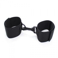 Toyz4Lovers Kajdanki-Polsiere a strappo Easy Cuffs Arms black