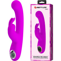 Pretty Love - Lamar Purple, 10 vibration functions 9 speed levels