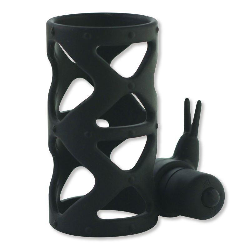 Toyz4Lovers Anello Fallico Timeless Slender vibRing nero