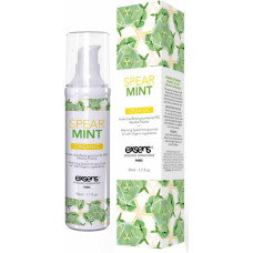 Exsens SPEARMINT ORGANIC warming gourmet massage oil with organic ingredients  50 ml