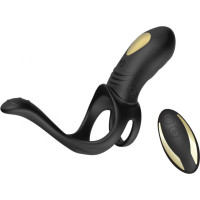 B - Series Joy Ring Black 9 vibration function (With Remote)