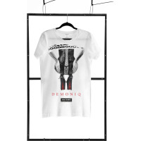 Demoniq T-shirt men white S regular