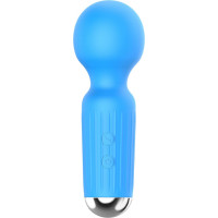 B - Series Magic Stymulator-Rechargeable Mini Masager USB 20 Functions - Blue