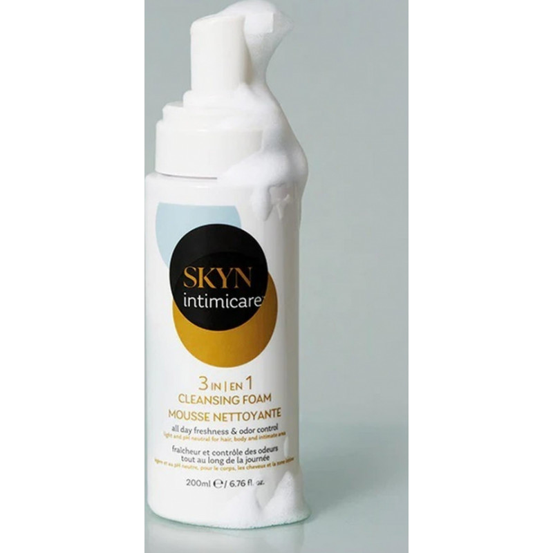 Skyn UNIMIL SKYN Intimicare 3in1 Cleansing Foam - pianka oczyszczająca dla mężczyzn 200ml