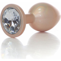 B - Series Heavyfun Plug-Jewellery Pearl Gold PLUG- Clear M