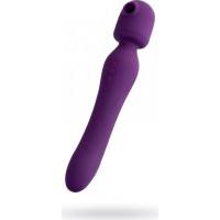JOS Stimulator 2 in 1 Kisom, silicone, purple, 13 cm