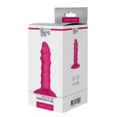 Dream Toys CHEEKY LOVE TWISTED PLUG WITH SUCTION CU