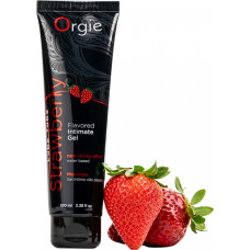 Orgie Lube Tube Strawberry - Ūdens bāzes lubrikants - 3 fl oz / 100 ml