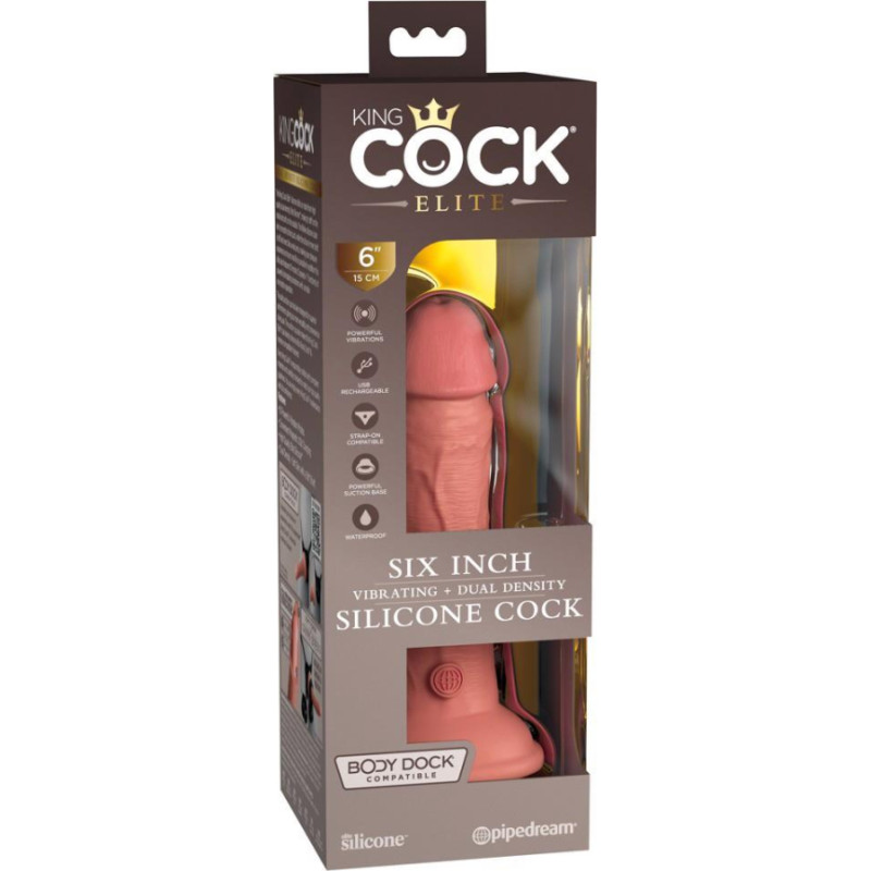 King Cock Elite KCE 6 DD vibrācijas gaisma