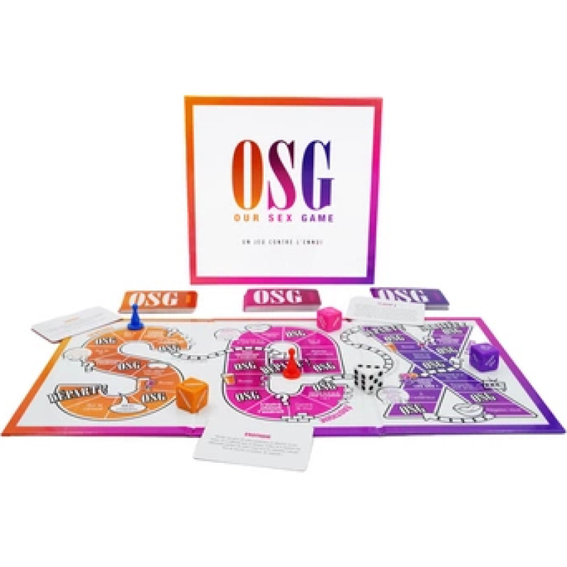 Adult Games Mūsu seksa spēle — seksīga galda spēle — franču valoda