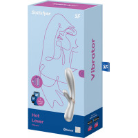 Satisfyer Hot Lover - Sildošais truša vibrators - šampanietis