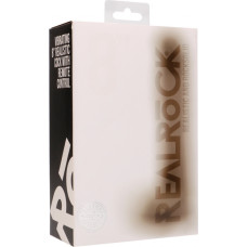 Realrock By Shots Vibrējošs reālistisks gailis ar sēklinieku maisiņu - 8 / 20 cm