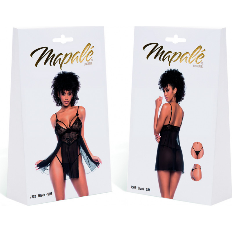 Mapalé Babydoll - L/XL - melns