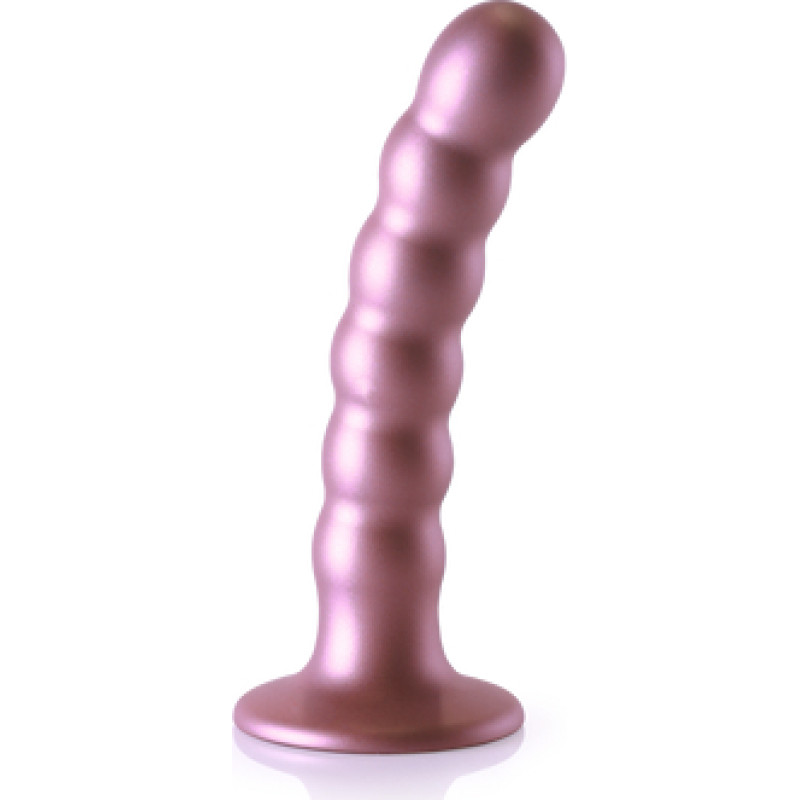 Ouch! By Shots Beaded Silicone G-Spot Dildo - 5'' / 13 cm