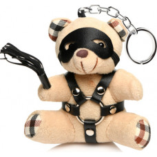 Xr Brands BDSM Teddy Bear Keychain - Tan