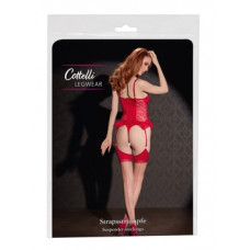 Cottelli Legwear Stockings skin/red 5