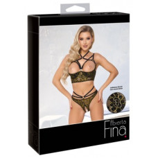 Abierta Fina Bra Set gold 80B/M