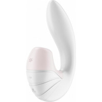 Satisfyer Supernova - ievietojams dubultā gaisa impulsa vibrators - balts