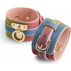 Ns Novelties Spectra Bondage Wrist cuff / Rainbow