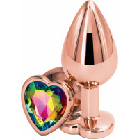 Ns Novelties Rear Assets Rose Gold Heart M / Multicolor