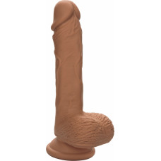 Calexotics Dual Density Silic Stud 5 Inch / Brown skin tone