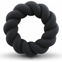 Rocks-Off Twist - Non-Vibrating Cockring - Black