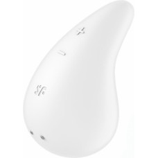 Satisfyer Dew Drop – Lay-on vibraator – valge
