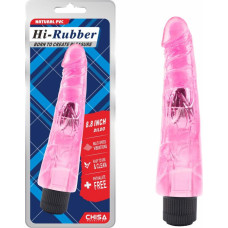 Hi-Rubber 8.8 Inch Dildo-Pink