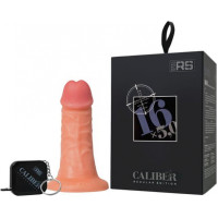 Caliber By Realstick Realistic dildo Caliber 16/5 , PVC, flesh,  length 16cm, diameter 5cm