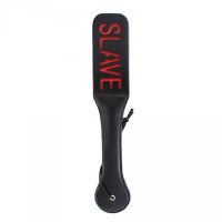 Toyz4Lovers Pejcz-Paletta Doppia Double Spank Paddle Slave Black