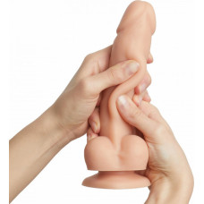 Strap-On-Me SLIDING SKIN REALISTIC DILDO VANILLA M
