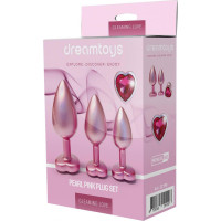Dream Toys GLEAMING LOVE MATTE PINK PLUG SET
