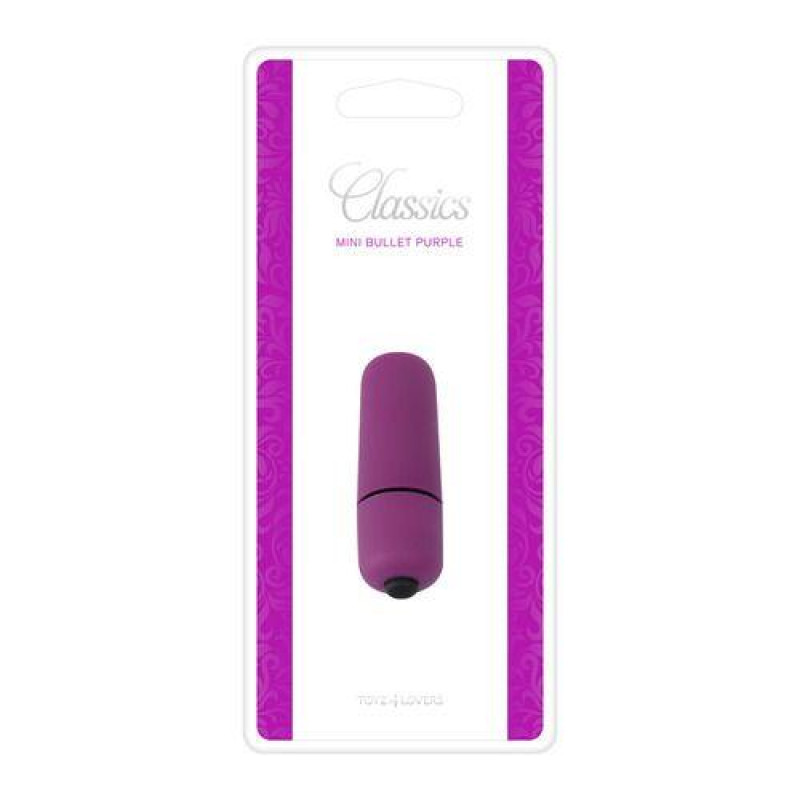 Toyz4Lovers Wibrator-MINI VIBRATORE BULLET CLASSICS PURPLE