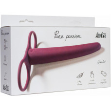 Lola Toys Pure Passion Double Penetration Gimlet Wine red