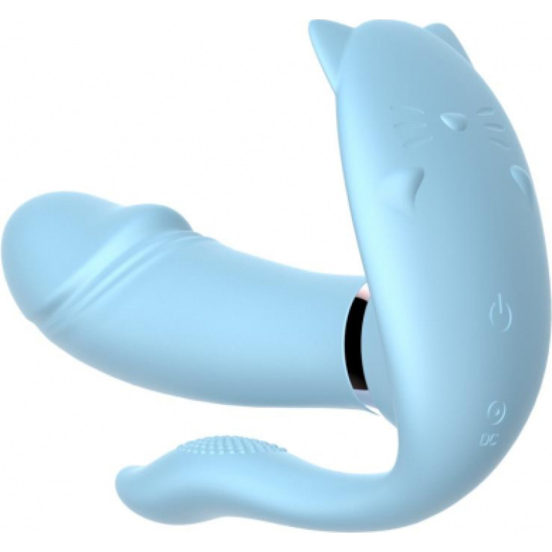 B - Series Cute Cat tirple wearable vibrator