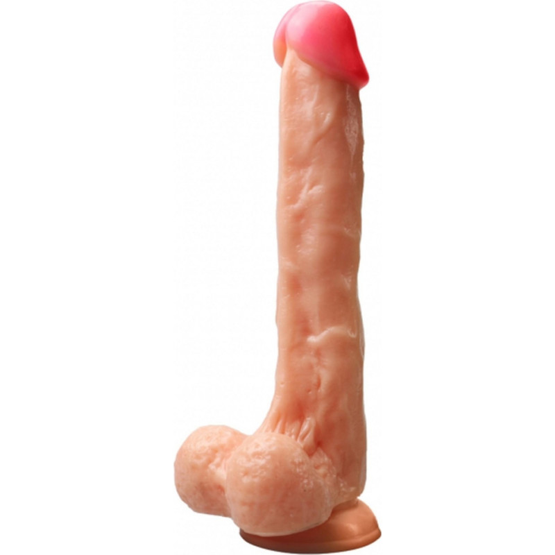 Power Escorts Rocket john flesh  dildo 10 inch / 25,5 cm