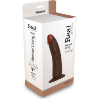 Real Rapture Dildo-REALISTIC DILDO REAL RAPTURE BROWN 7