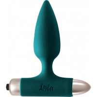 Lola Toys Vibrating Anal Plug Spice it up New Edition Glory Dark green