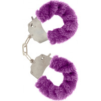 Toyjoy Furry Fun Cuffs / Purple