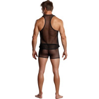 Male Power Tank Top - L/XL - Black