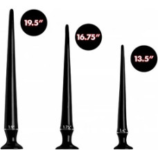 Xr Brands Slim Tapered Anal Hose Training Set