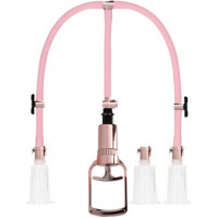 Pumped By Shots Clitoral  Nipple Pump Set Medium - Large