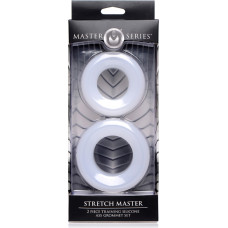 Xr Brands Stretch Master - 2 dalių silikoninis analinio žiedo rinkinys